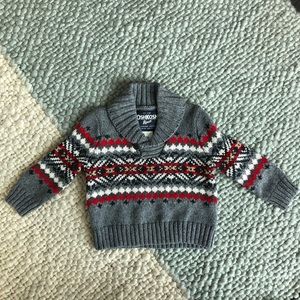 🆕 WOT- Baby boy pullover holiday sweater ⛄️